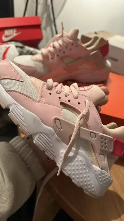 Zapatillas Nike Huarache Rosadas para Mujer - miniatura 4