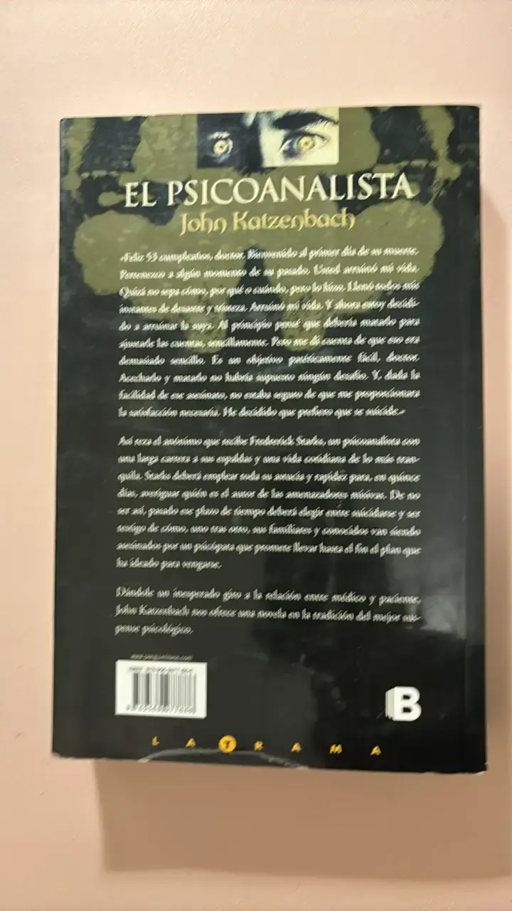 Libro El Psicoanalista - 2
