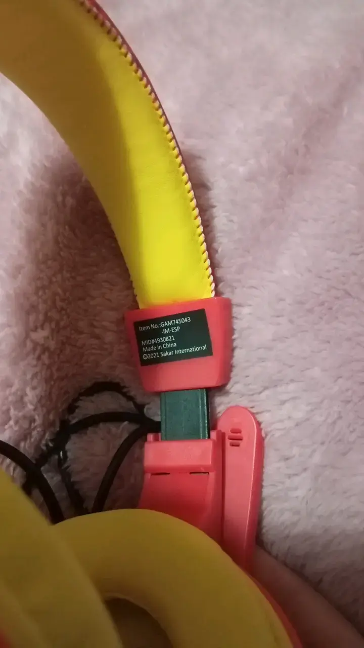 Audífonos Rojos y Amarillo - 3
