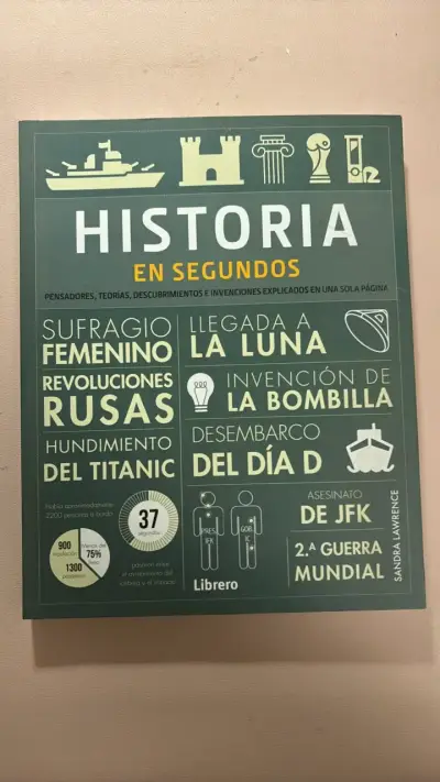 Libro Historia en Segundos - miniatura 1