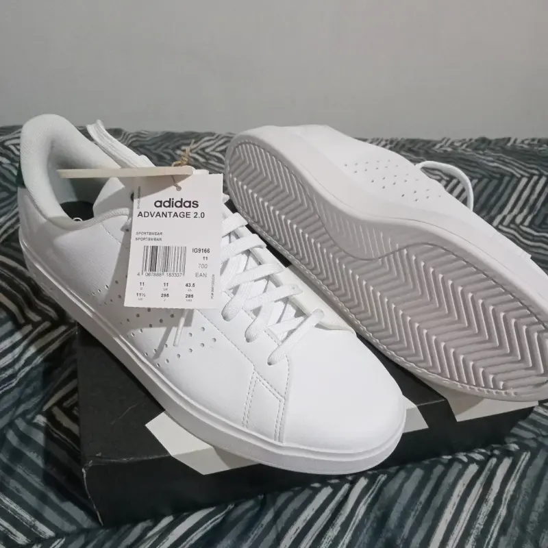 Zapatillas deportivas blancas Adidas Advantage 2.0 - 1