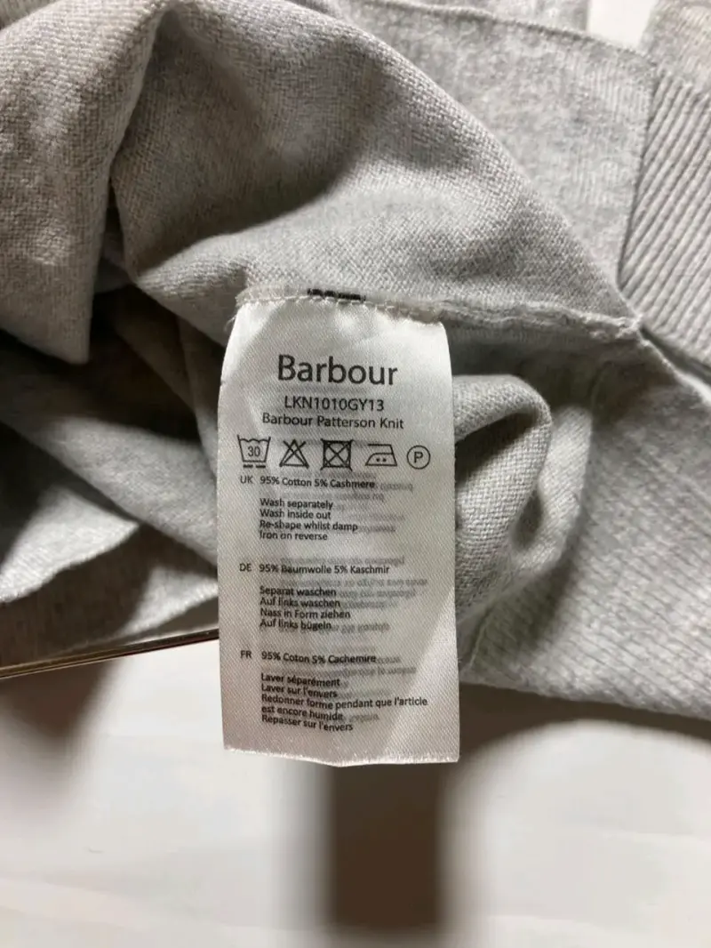 Sweater Barbour Patterson Knit talla S - 5