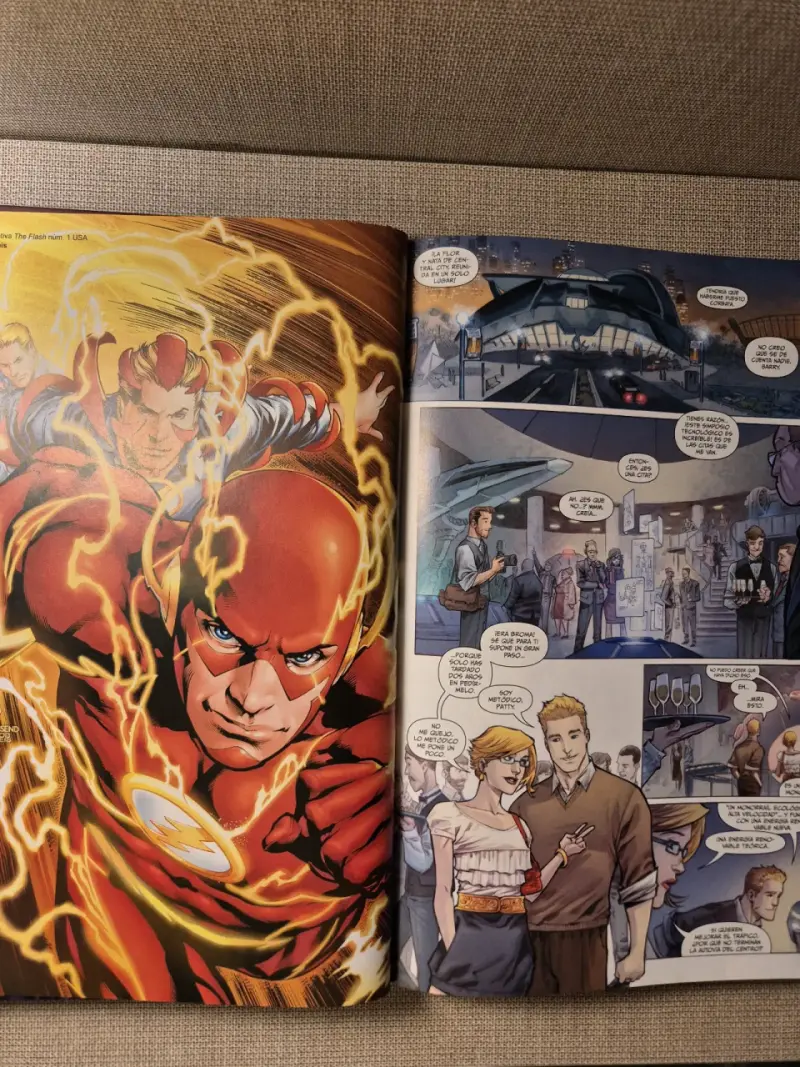 Cómic Flash Avanzar de DC Comics - 3