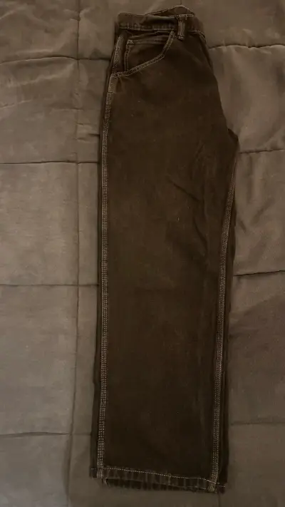 Pantalones marrones Vans Loose Fit para hombre - miniatura 1