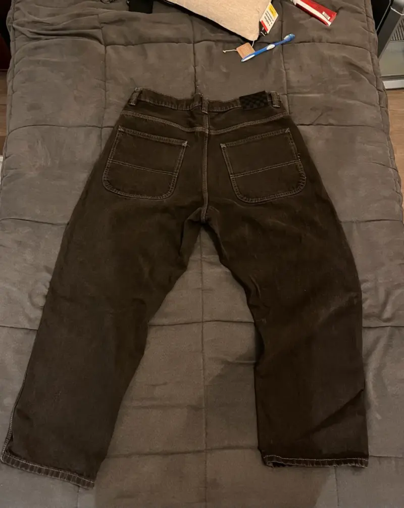Pantalones marrones Vans Loose Fit para hombre - 5