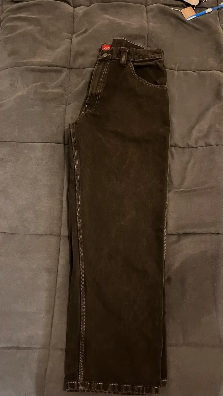 Pantalones marrones Vans Loose Fit para hombre - 6
