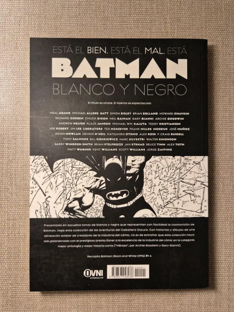 Cómic Batman Blanco y Negro Volumen Uno - 2