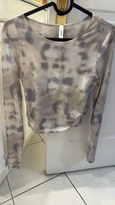 Polera manga larga tie-dye Sybilla - miniatura 1