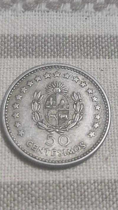Moneda de 50 Céntimos Uruguay 1960 - miniatura 1