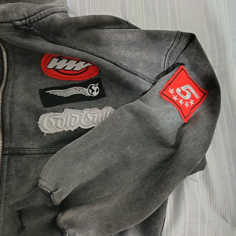 Poleron Cold Culture Walker Zip Washed Black - 4