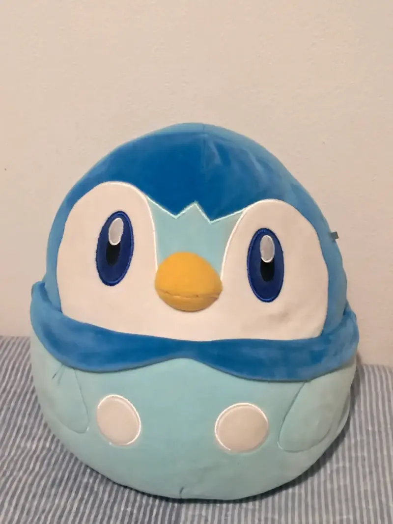 Peluche Squishmallows Piplup Pokémon Original - 1