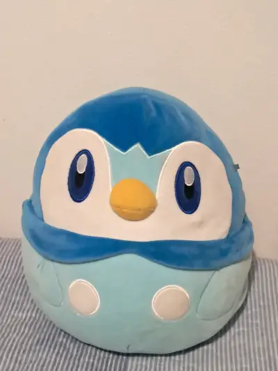 Peluche Squishmallows Piplup Pokémon Original - miniatura 1