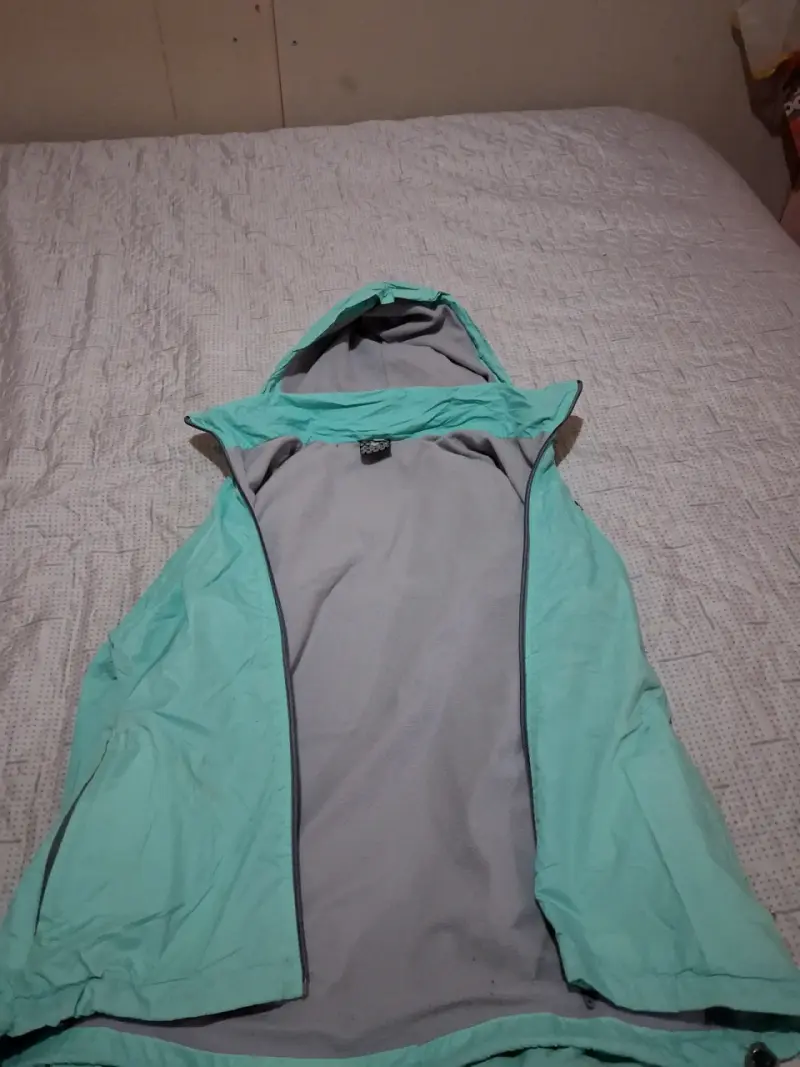Chaqueta impermeable Columbia verde menta - 2