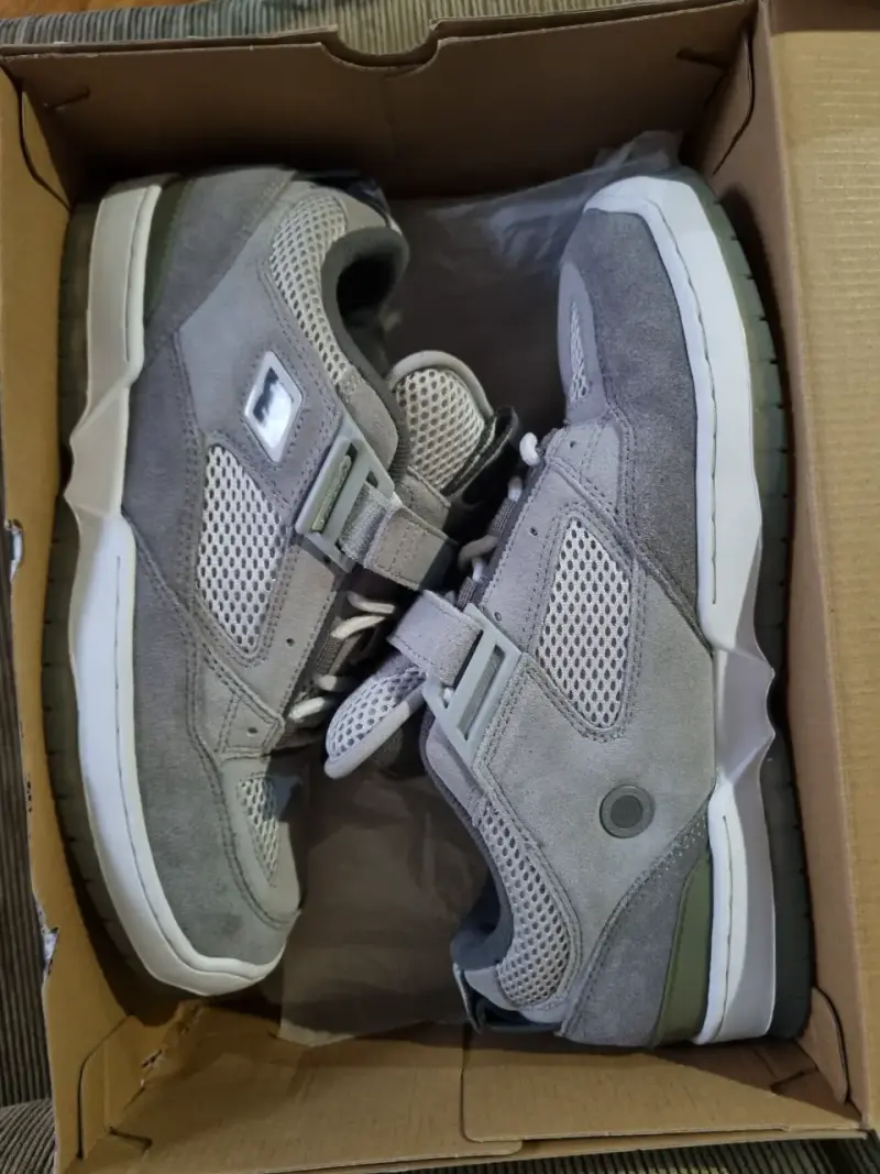 Zapatillas deportivas grises DC JS 1 talla 12 - 3