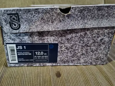 Zapatillas deportivas grises DC JS 1 talla 12 - miniatura 4
