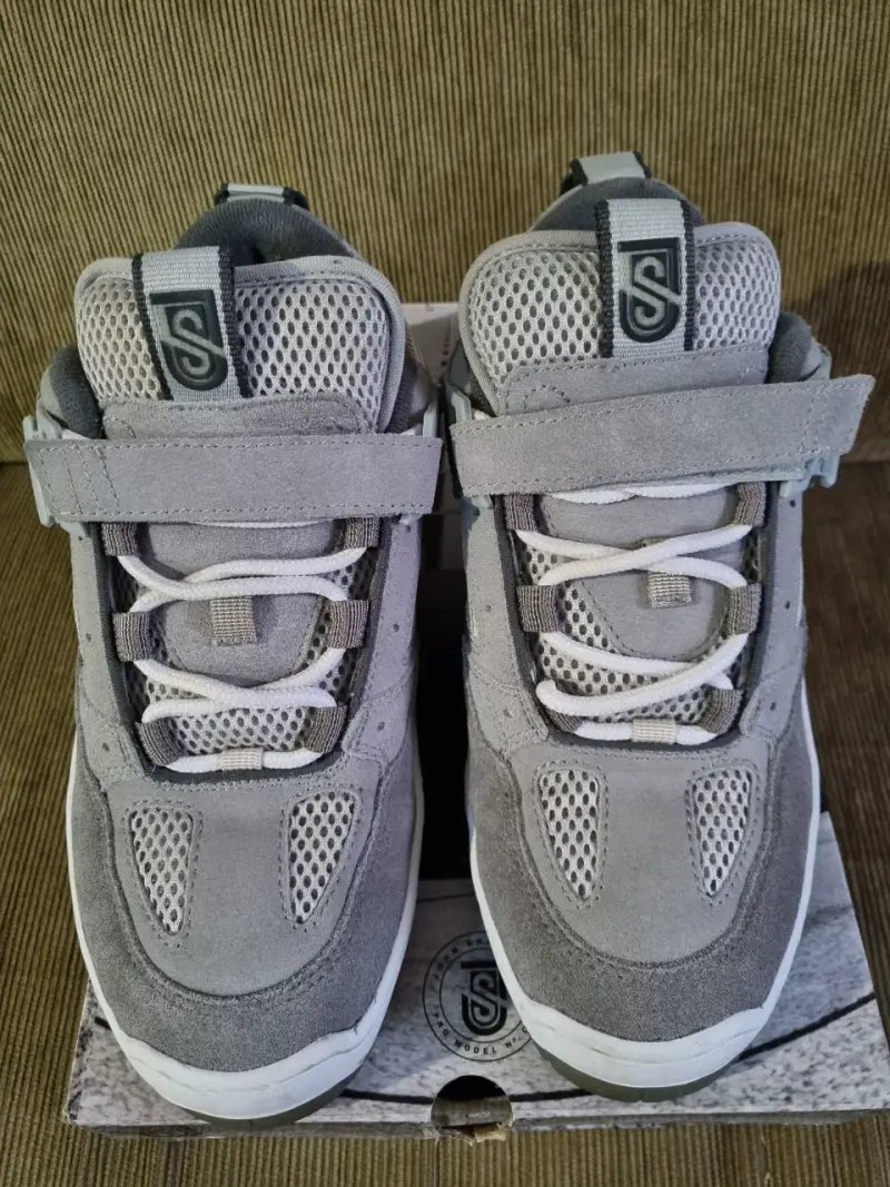 Zapatillas deportivas grises DC JS 1 talla 12 - 6
