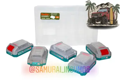 Caja Almacenamiento XL Organizador baterias Herram - miniatura 1