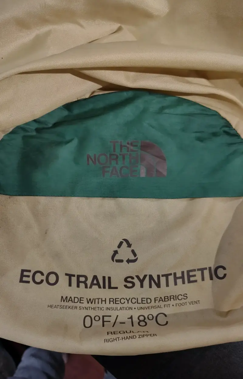 Saco de dormir The North Face Eco Trailverde -18°C - 3
