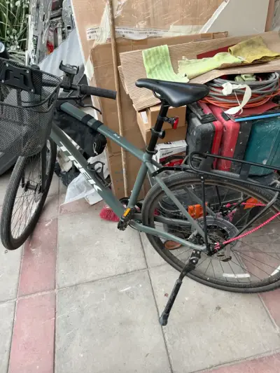 Bicicleta Urbana Trek FX Sport AL 3 Verde - miniatura 1
