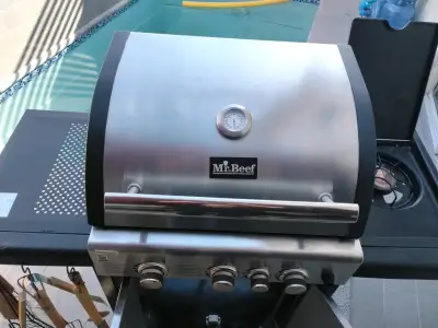 Parrilla a gas Mr. Beef con quemador lateral - miniatura 4