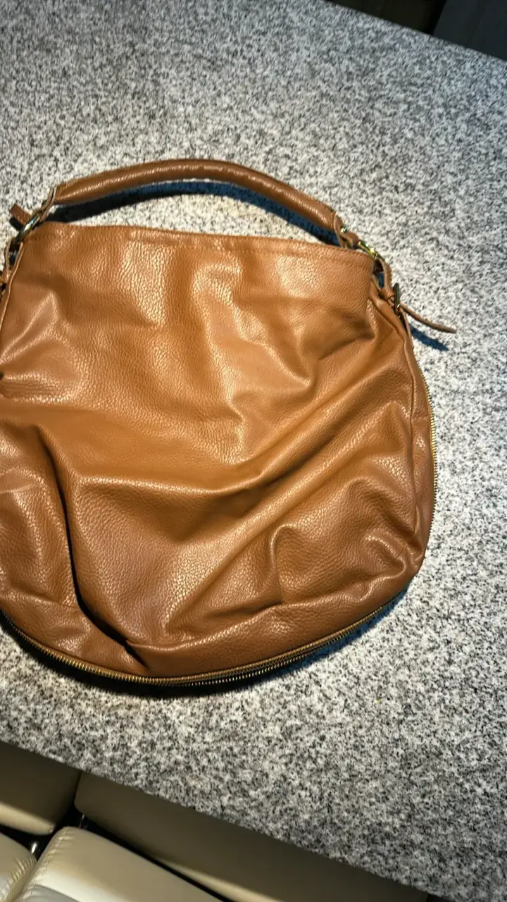 Bolso de cuero marrón Prada - 4
