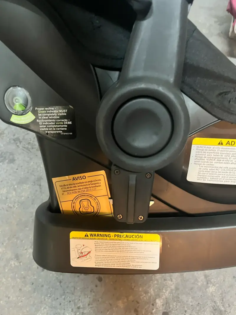 Silla de Auto para Bebé Infanti Negra (Huevito) - 2