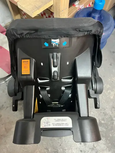 Silla de Auto para Bebé Infanti Negra (Huevito) - miniatura 3