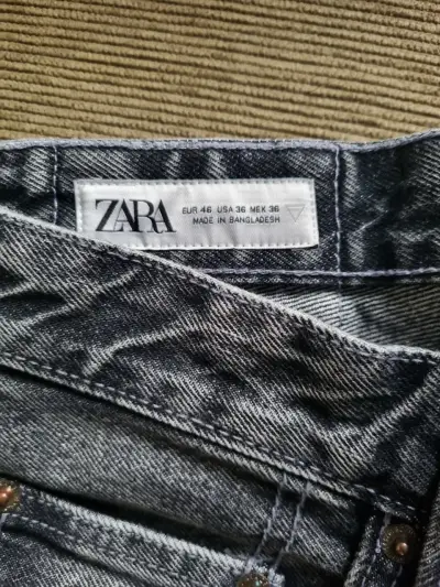 Jeans hombre Baggy Zara talla 46 - miniatura 5