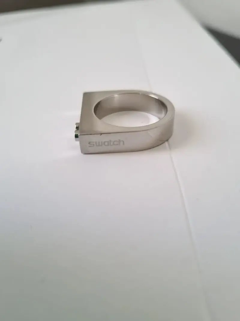 Anillo Swatch con forma de radio - Acero inoxidabl - 4
