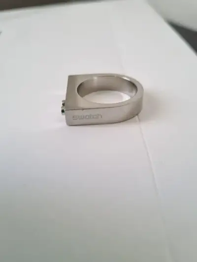 Anillo Swatch con forma de radio - Acero inoxidabl - miniatura 4