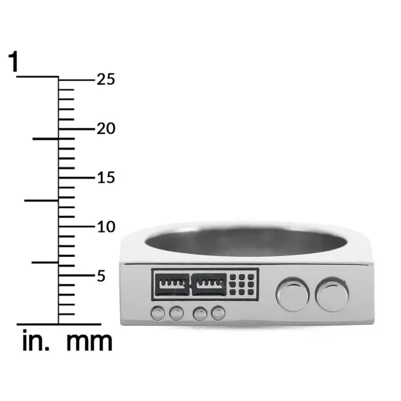 Anillo Swatch con forma de radio - Acero inoxidabl - 5