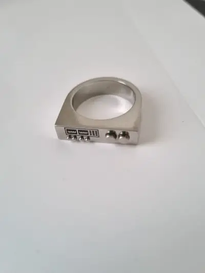 Anillo Swatch con forma de radio - Acero inoxidabl - miniatura 6