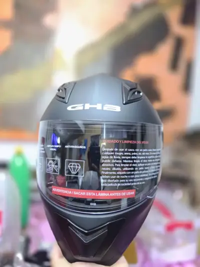 Casco de moto GH8 con visor anti-rayaduras - miniatura 2