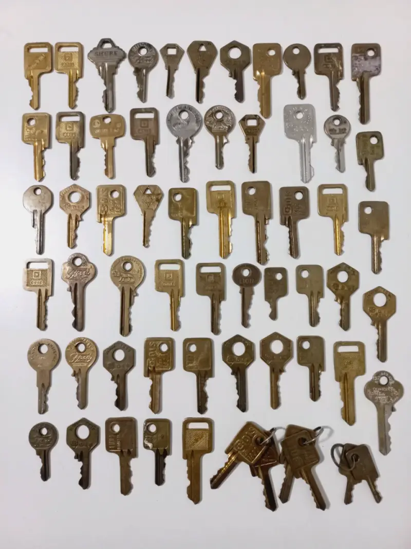 Lote de 62 Llaves Antiguas Variadas