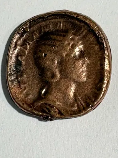 Moneda antigua romana de bronce - miniatura 1