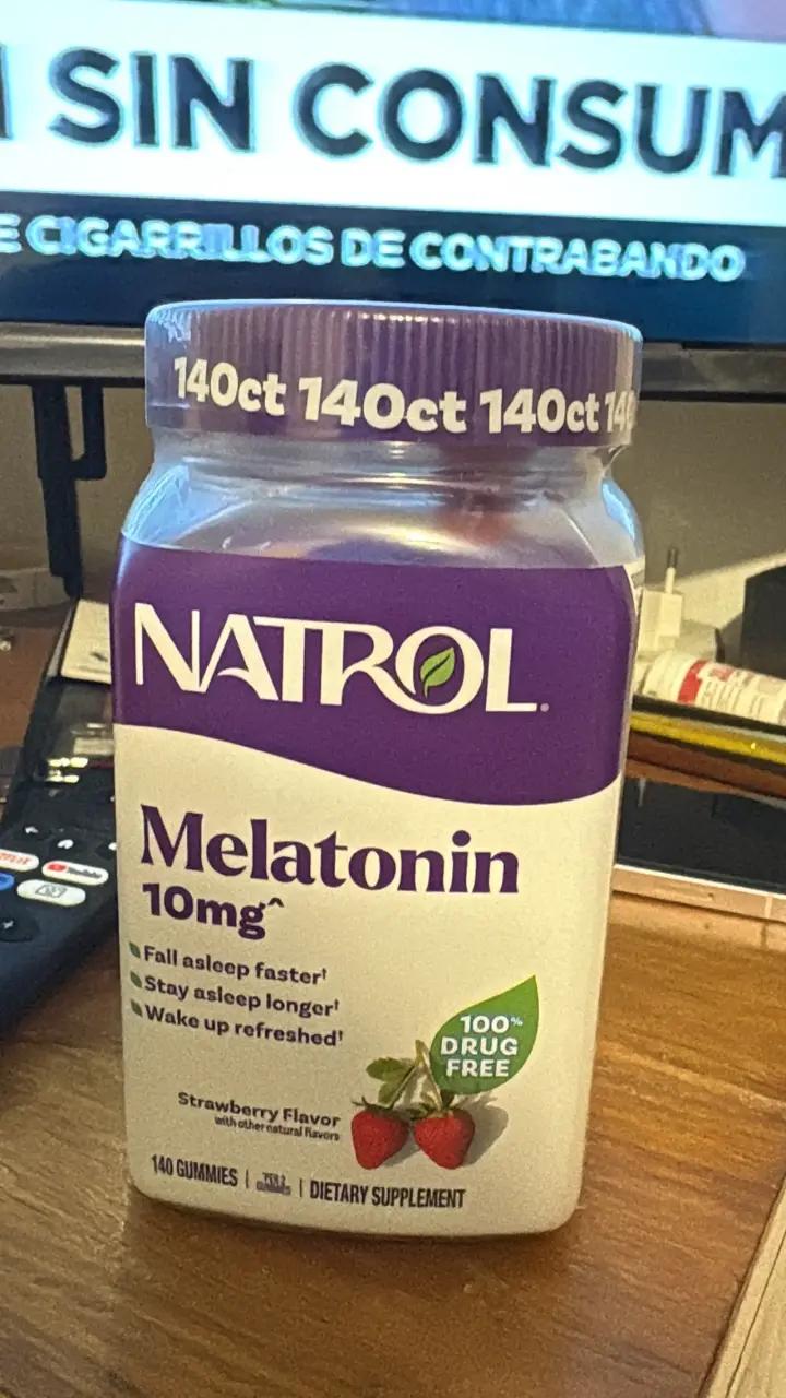Gomitas de Melatonina Natrol 10mg 140 unidades