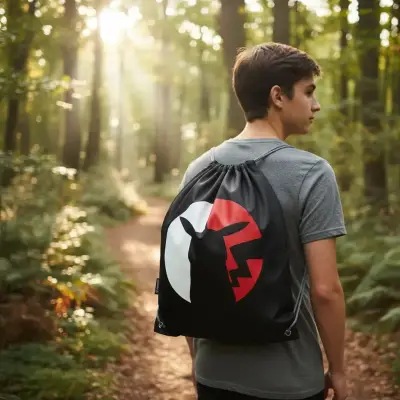 Mochila saco Pikachu estampado - miniatura 2