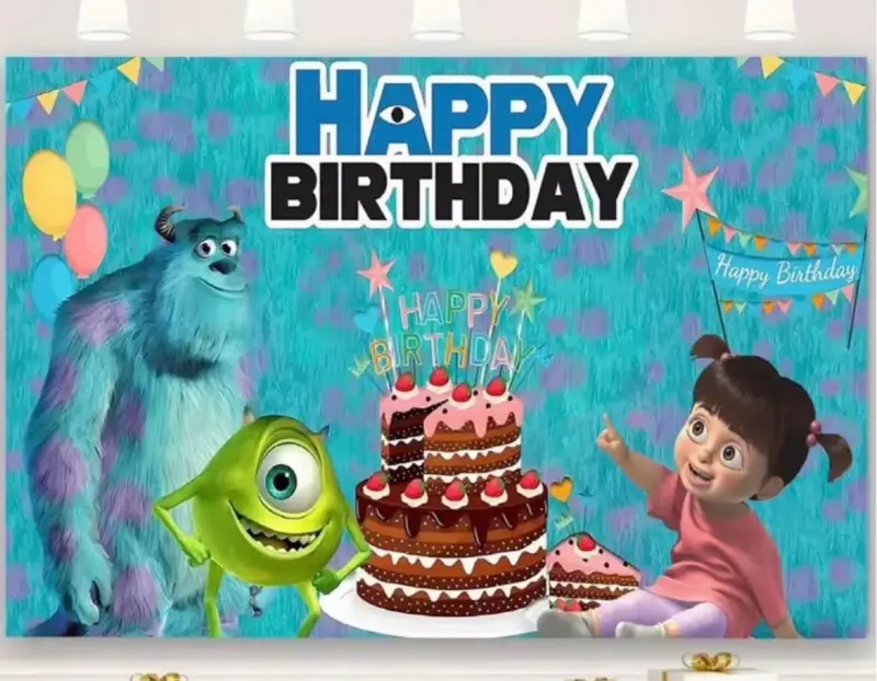 Decoración de cumpleaños temática infantil