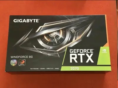 Tarjeta gráfica Gigabyte GeForce RTX 2070 8gb 3fan - miniatura 1