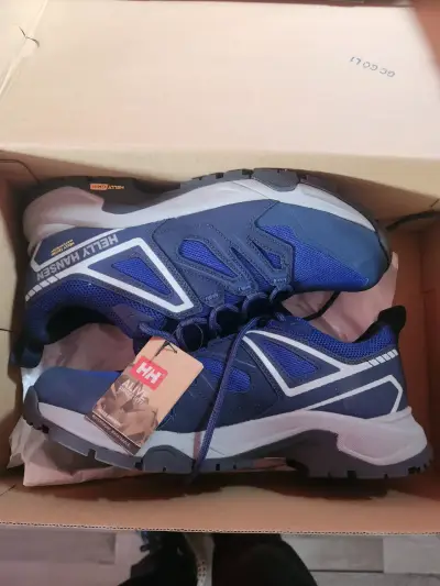Zapatillas de senderismo Helly Hansen impermeables azul - miniatura 1