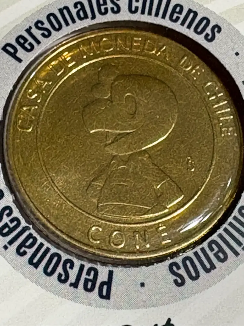 Moneda conmemorativa Casa de Moneda de Chile - 1