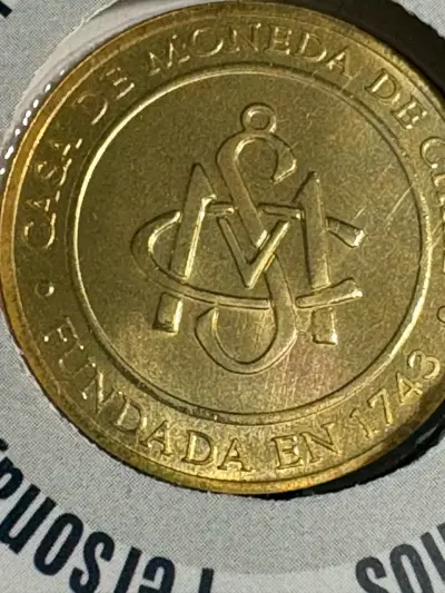 Moneda conmemorativa Casa de Moneda de Chile - miniatura 2