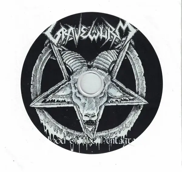 Gravewürm – Blood Of The Pentagram (CD) PROMO - 2