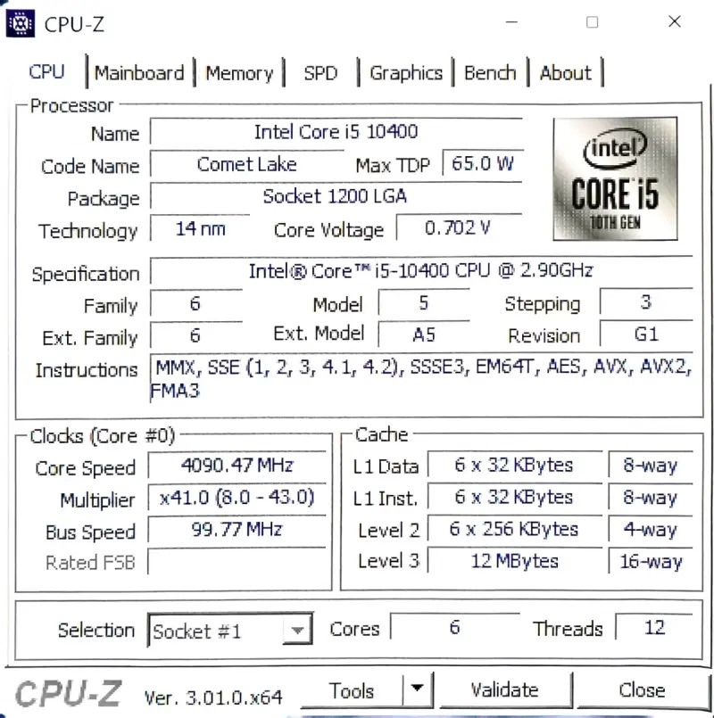 PC Gamer con AMD Radeon RX 7600 e i5-10400 - 6