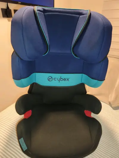 Silla de auto Cybex Solution X-Fix azul - miniatura 1
