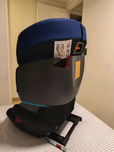 Silla de auto Cybex Solution X-Fix azul - miniatura 3