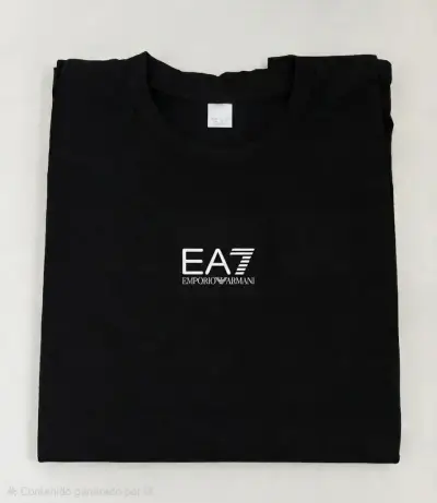 Polera Negra EA7/Jordan/CalvinKlein, etc. - miniatura 1