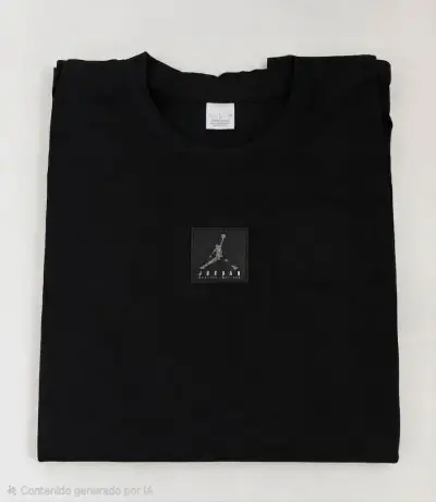 Polera Negra EA7/Jordan/CalvinKlein, etc. - miniatura 4