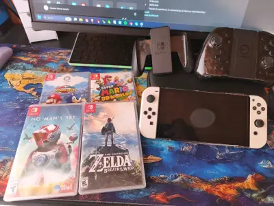 Consola Nintendo Switch OLED con juegos incluidos - miniatura 3