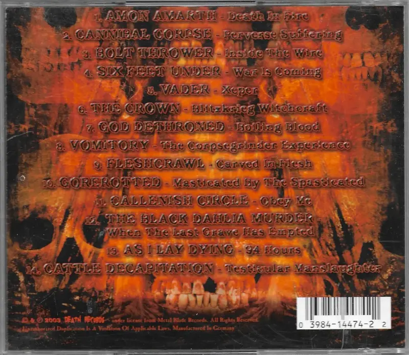 Various ‎– Death Metal (CD) - 2
